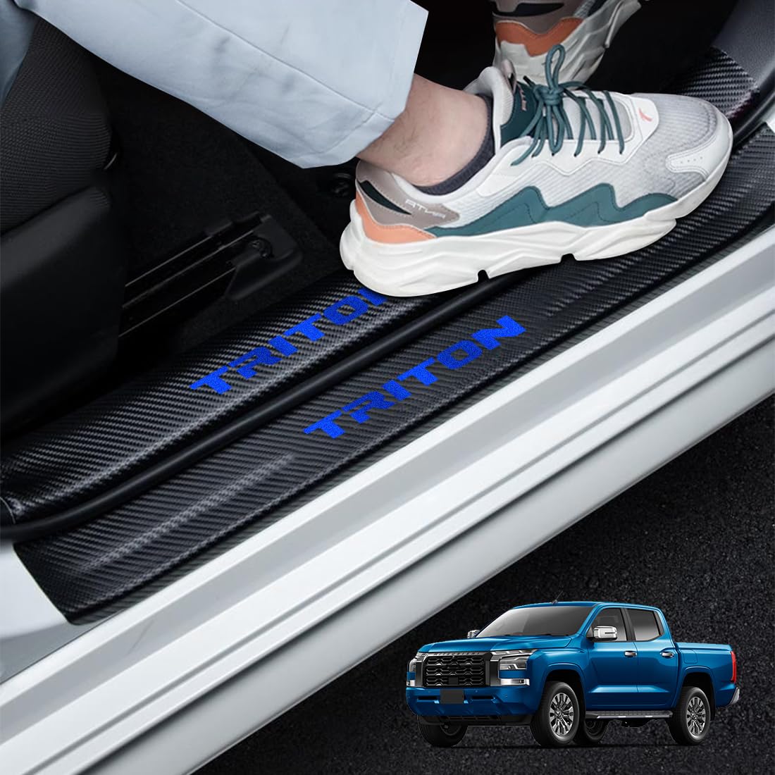 

GOODGOODCAR Модель New Triton 2025 года выпуска к модели февраля 2024 года для всех серий blue синий