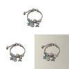 Ozean-Stil Perlenarmband mit Seestern- und Schildkröten-Anhängern für Unisex-Reisegeschenk
