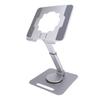 Aluminum Alloy Tablet Stand Rotating Foldable   Desktop Phone Tablet Holder Hollow Out Heat Dissipation for Live Streaming Drawing