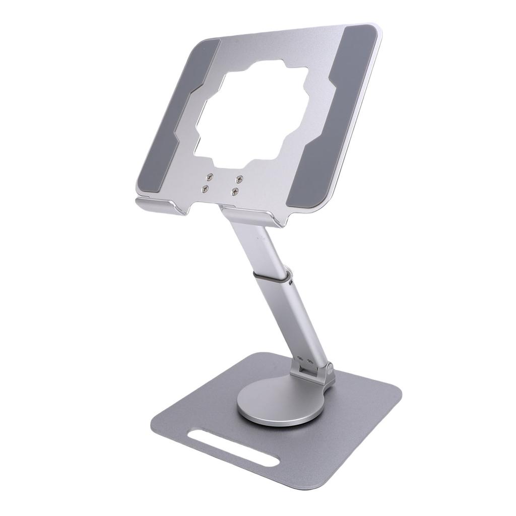 Aluminum Alloy Tablet Stand Rotating Foldable   Desktop Phone Tablet Holder Hollow Out Heat Dissipation for Live Streaming Drawing