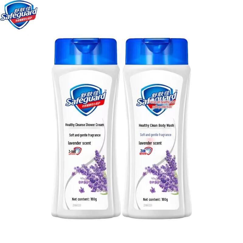 Safeguard Classic Clean Lavender Body Wash Twin Pack лавандовый