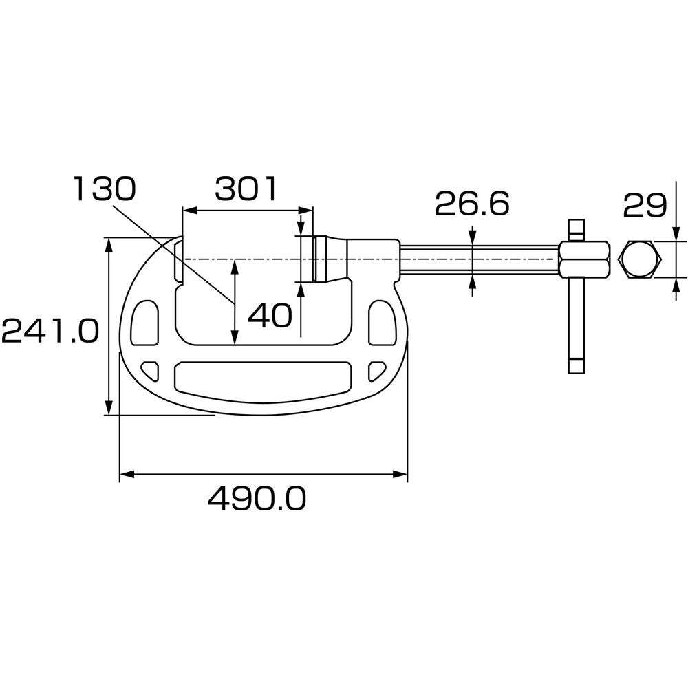 Robtex mantis vice 300mm (Ebi) B-type