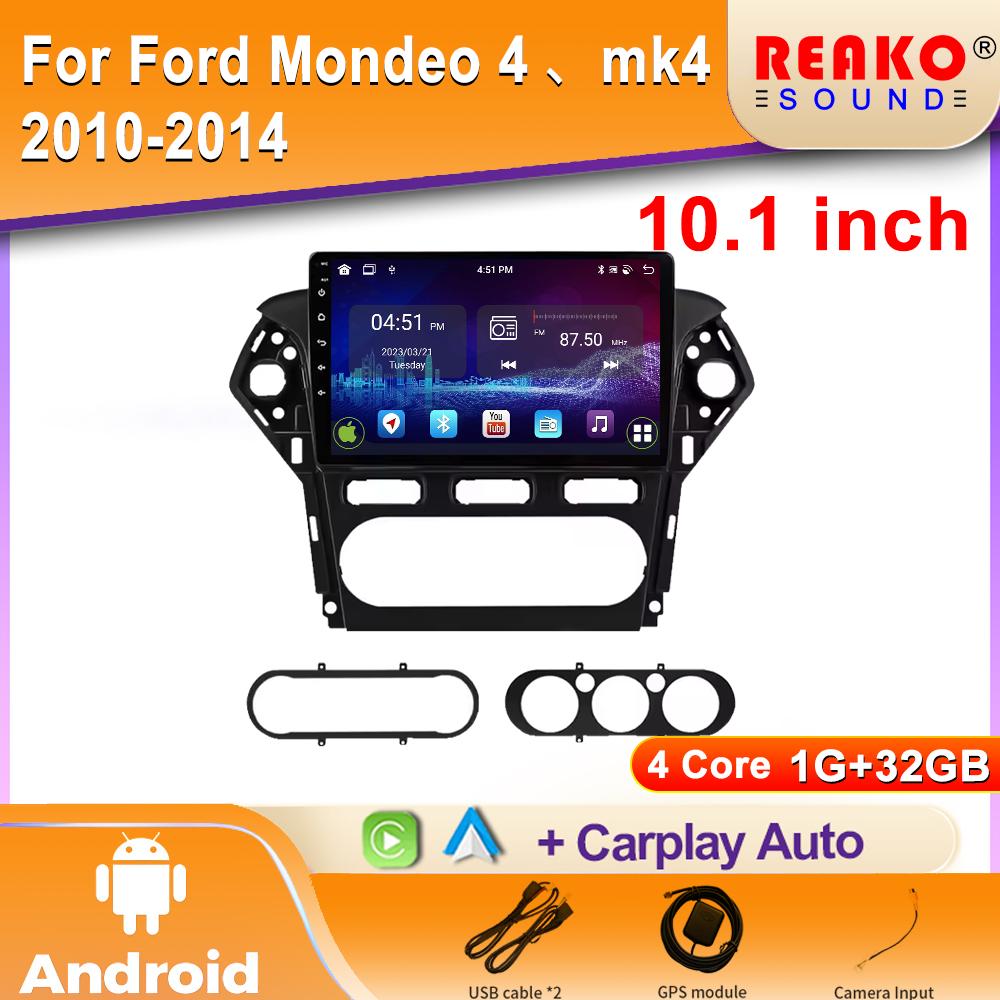 

Android 2K автомобильное радио для Ford Mondeo 4 mk4 2010-2014 Видео Мультимедиа Bluetooth Плеер Навигация GPS 4G Carplay стерео 4 core 1GB+32GB carplay