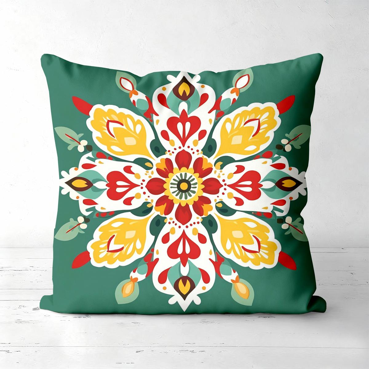 Pieces Bohemian Mandala Throw Pillow Covers Polyester sofa decorative cushion cov Headboard Pillow (Without Pillow Core 40x40cm