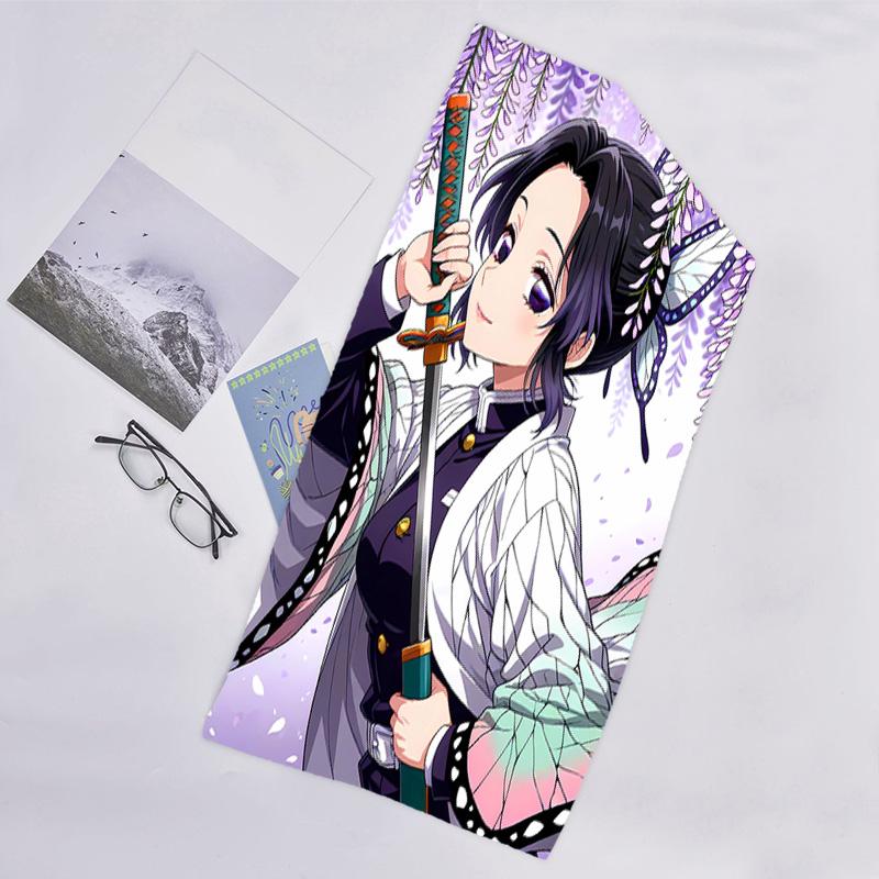 1pc Demon Slayer2 Beach Towel, Beach and Seaside Swimming Pool Equipment, Fashion Pattern, Rectangular, Travel Essentials