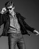 Black Jacket For Men Suede Leather Jacket Biker Motorcycle Genuine Stylish
