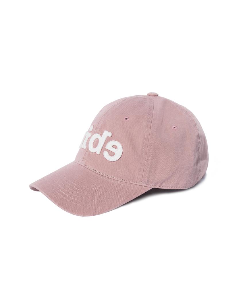 HIDDEN BEHIND Hide Logo Ball Cap (Baby Pink)