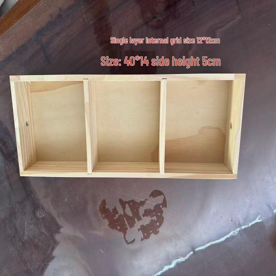 In-Stock Adjustable Solid Wood Multi-Layer Toy Storage Rack and Display Shelf with Multiple Compartments
