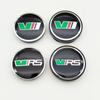 4pcs 56mm 60mm V VRS Logo Car Wheel Center Hub Caps Emblem For Skoda Rapid Octavia Fabia Kodiaq Karoq Laura Superb Accessory