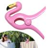 Cute Animal Beach Towel Clamp Animal Decorative Clothes Pegs Pins Plastic Animal Towel Wind Clips for Sun Lounger Beach Sunbed