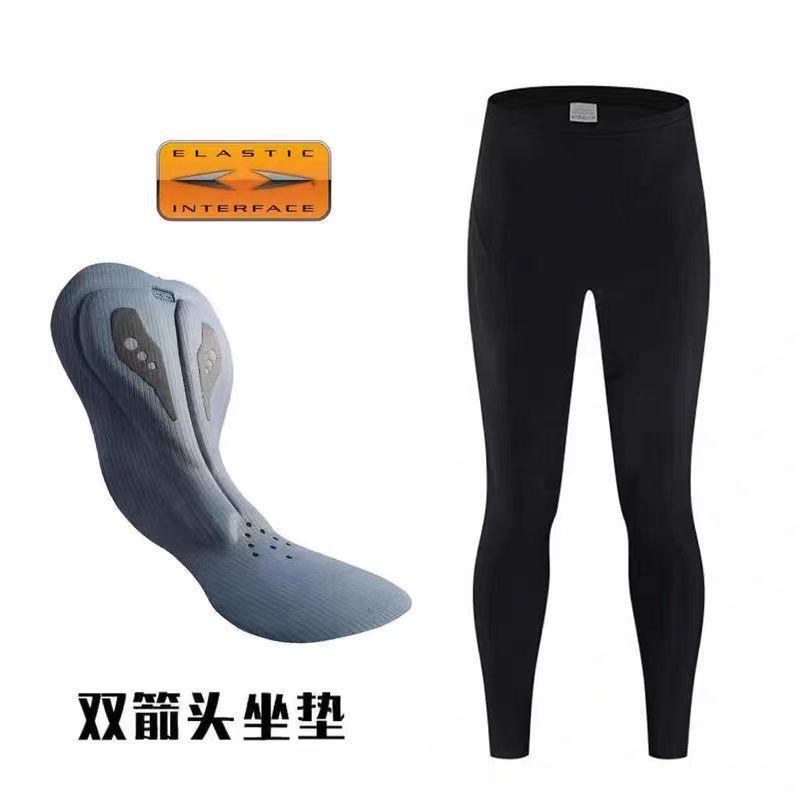 Mens Cycling Bib Shorts Pants Set Breathable Riding Gear Road Bike Outdoor Sports