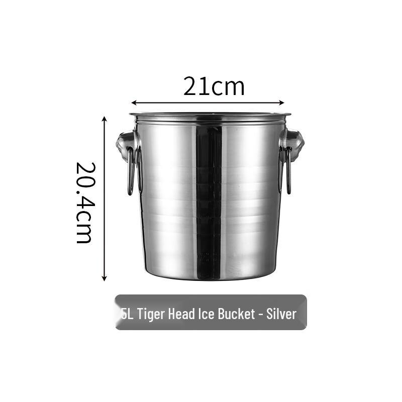 Luxuriöser gehammerter Eisbehälter
