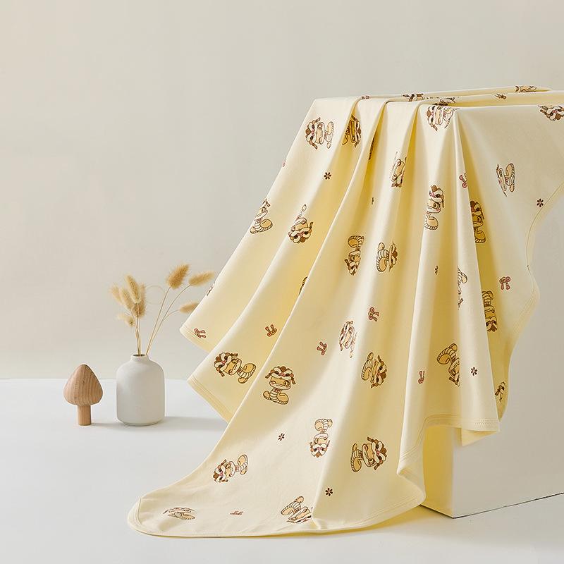 

Pure Cotton Newborn Baby Swaddle Blanket - Class A Wrapping Cloth for Delivery Room 90x90 cm