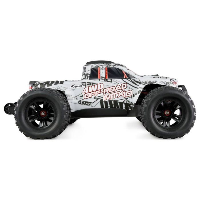 Amewi Hyper Go MTX10 šedý střídavý 1:10 Elektrické RC auto Monstertruck připravené k jízdě (RtR) 2,4 GHz