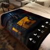 1Pc ALIEN EARTH Print Flannel Blanket, High quality Digital Printing, Comfortable for All Seasons, Home DecorGifts821020