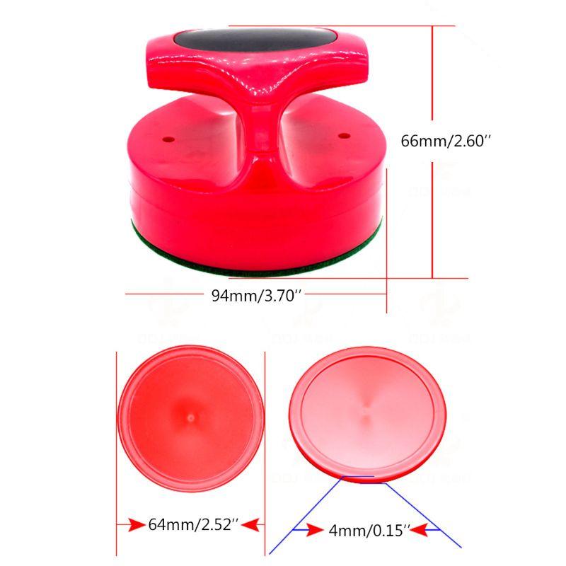 Air Hockey Pushers and Hockey Pucks Great Goal Handles Paddles Replacement Accessories for Game Tables (2 Strike 4 Puck)