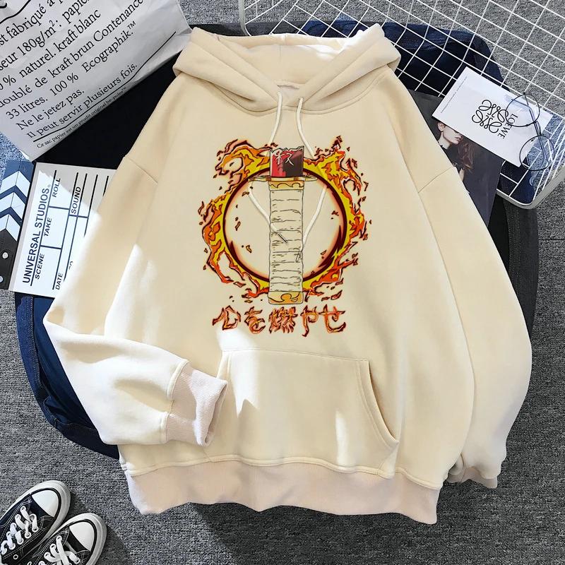 New Kimetsu No Yaiba Sweatshirt Manga Demon Slayer Hoodies Harajuku Anime Japanese Kawaii Hoodie Cartoon Tanjiro Kamado Nezuko