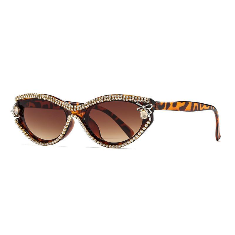 

Fashion Cat Eye Sunglasses For Women With Uv400 Protection Stylish Outdoor Accessory Bean Flower