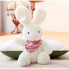 Cute Sweater Rabbit Doll Dress Rabbit Plush Toy Scarf Rabbit Claw Doll Wedding Gift