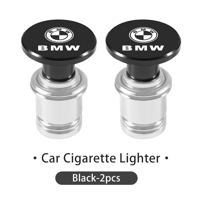 Für BMW 1/2 Stück Auto Zigarettenanzünder Kappe Aluminiumlegierung Staubschutzabdeckung X1 X2 X3 X4 X5 X6 X7 G20 G30 6GT E46 E90 E60 F10 E39 M3