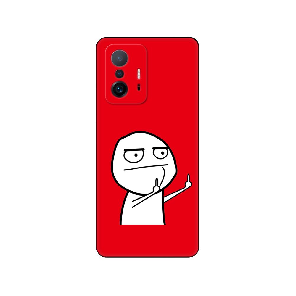 Pro Xiaomi 11T Pouzdro Pro Xiaomi 11T Pro Měkké pouzdro Silikonový Telefon Zadní kryt Xiaomi11T mi 11 T 11TPro coque 6,67palcový černý tpu obal