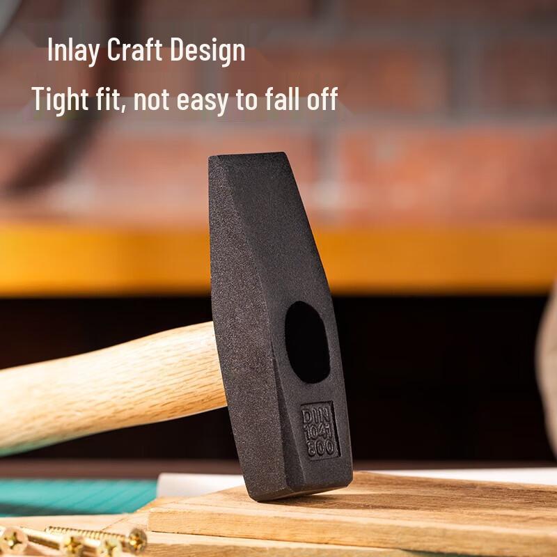 Deli Wooden Handle Fitter's Hammer