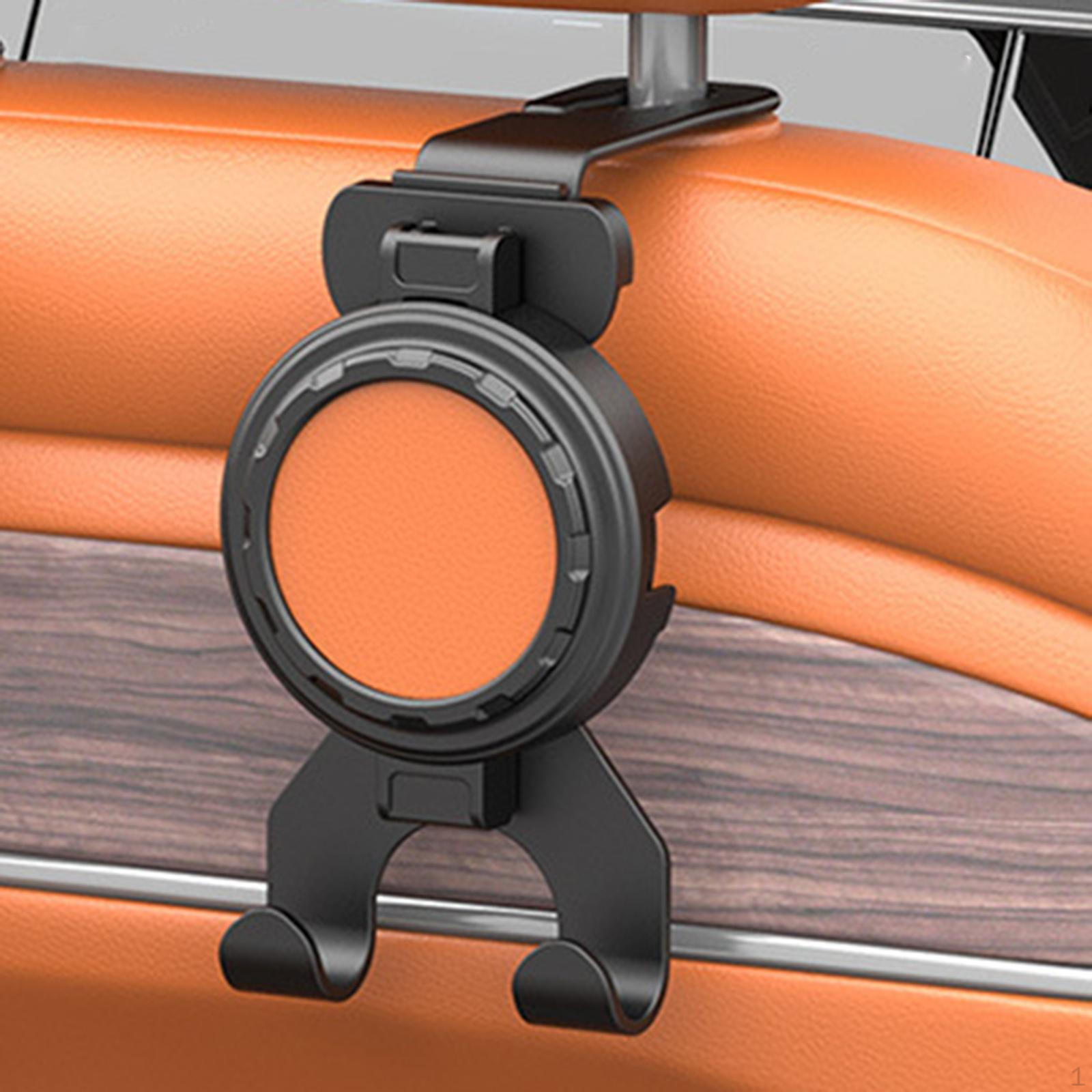 

Car Cup Holder Back Seat Hanger Easy Installation Handbag Bottle Storage Organizer for оранжевый