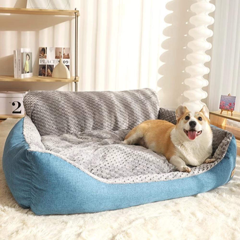 Large Dog Bed Sofa Thickened Extra Large Pet Mat Warm and Moisture-proof Puppy Cushion Plush Soft Comfortable Cat Supplies