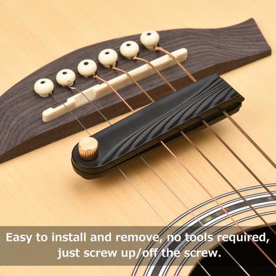 Guitar Muter String Demper Muter Noise Reducer Universal Guitar Gripebrett Muting Silence Pad Low