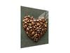 GLASS CUTTING BOARD 45x52 Coffee