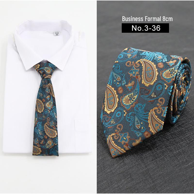 Men's Formal Business Casual Solid or Striped Tie