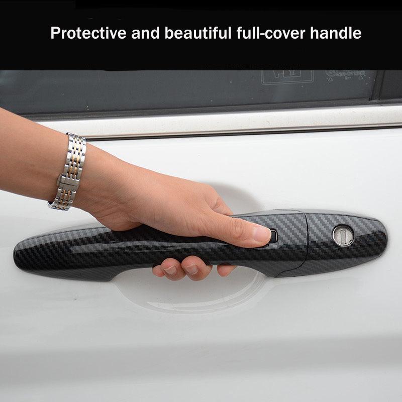 For GWM Haval H6 ~2026  2024 2025 Car Exterior Door Handle Cover Door Bowl Protector Stickers Decorative Accessories