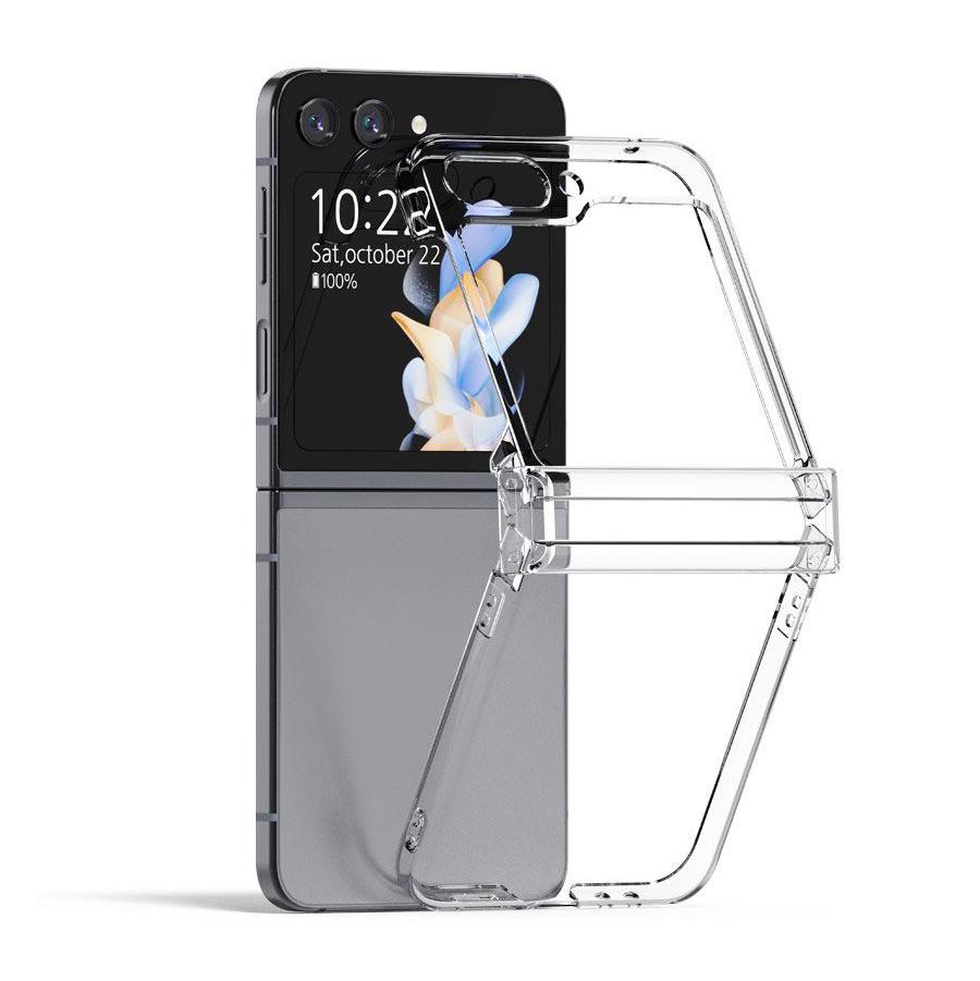 

Прозрачный чехол для шарнира Samsung Galaxy Z Flip 5 - Защитная оболочка для телефона Z Flip 5