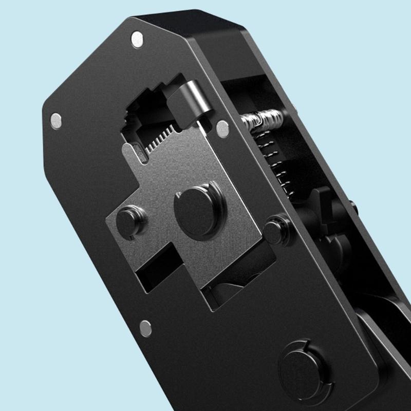3 in 1 Crimpwerkzeug für Cat5 Cat5e Cat6 Ethernetkabel mit Stahlkonstruktion und ergonomischem Griff für RJ45 RJ11 Telefonkabelstecker
