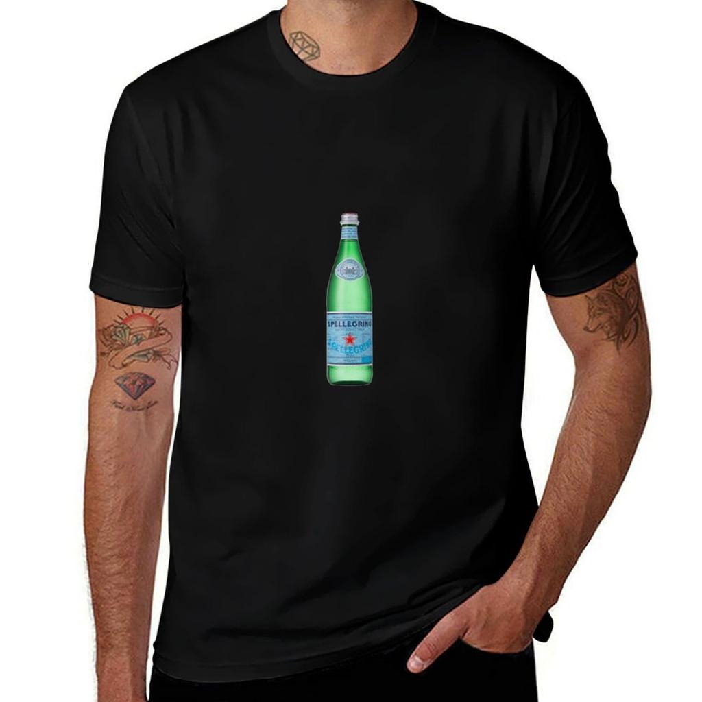 San Pellegrino T-Shirt Große Größen Fitnessstudio T-Shirt