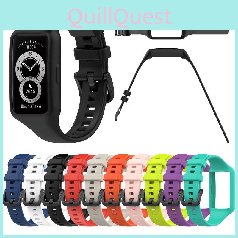 Silikon-Sportarmband mit Vollabdeckung für Huawei Honor Band 6 Stilvoll und Langlebig!
