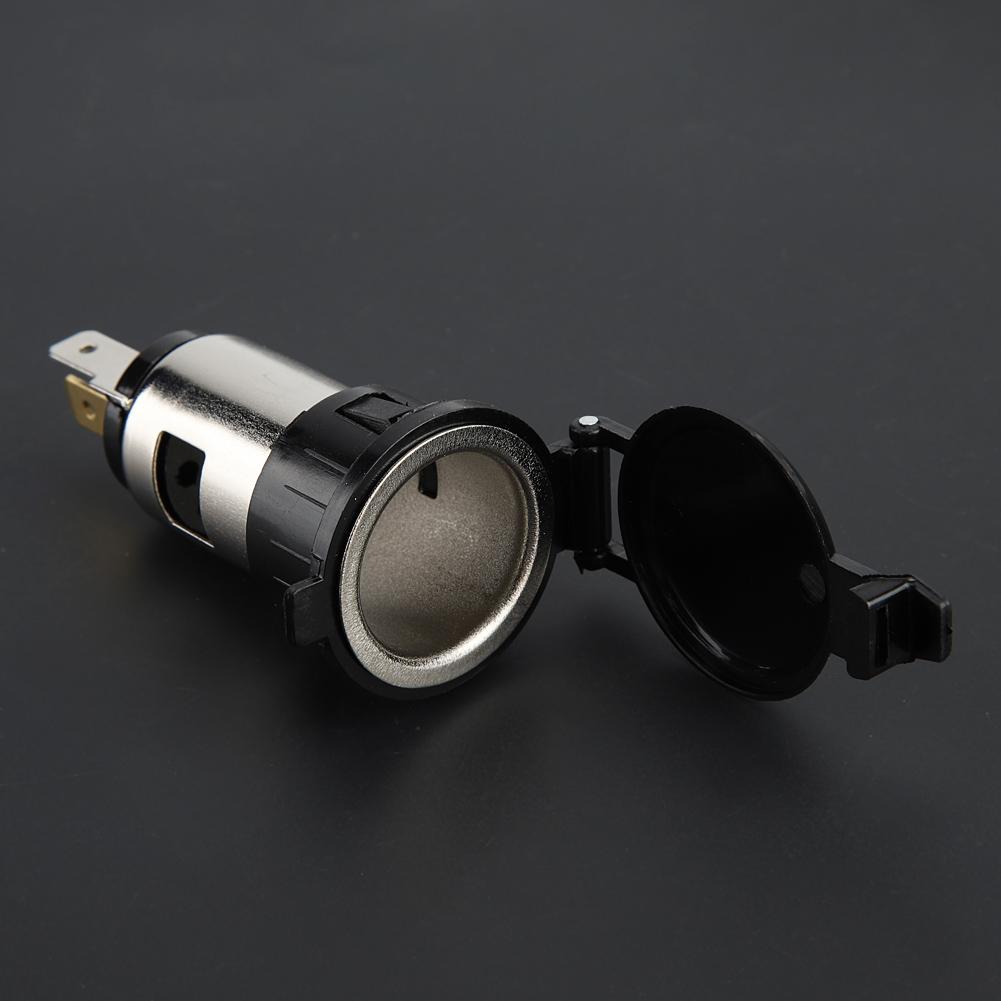 12V 24V Auto Motorrad Zigarettenanzünder Steckdose mit wasserdichter Abdeckung