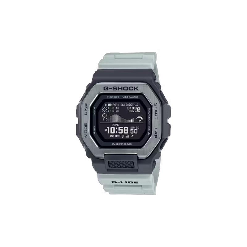 

Casio Waterproof 200 Meters Fashion Quartz Movement Resin Strap Japanese and Korean Watch Men s Watch Black Dial GBX-100TT-8JF чёрный