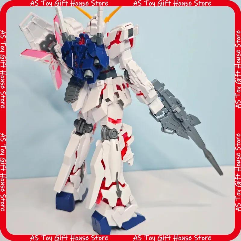 Unicorn Unit 1 Destroy Hg1144 Mode Assembled Model Kit Articulated Action Figure Toy Collectible Desktop Ornament Doll Gift