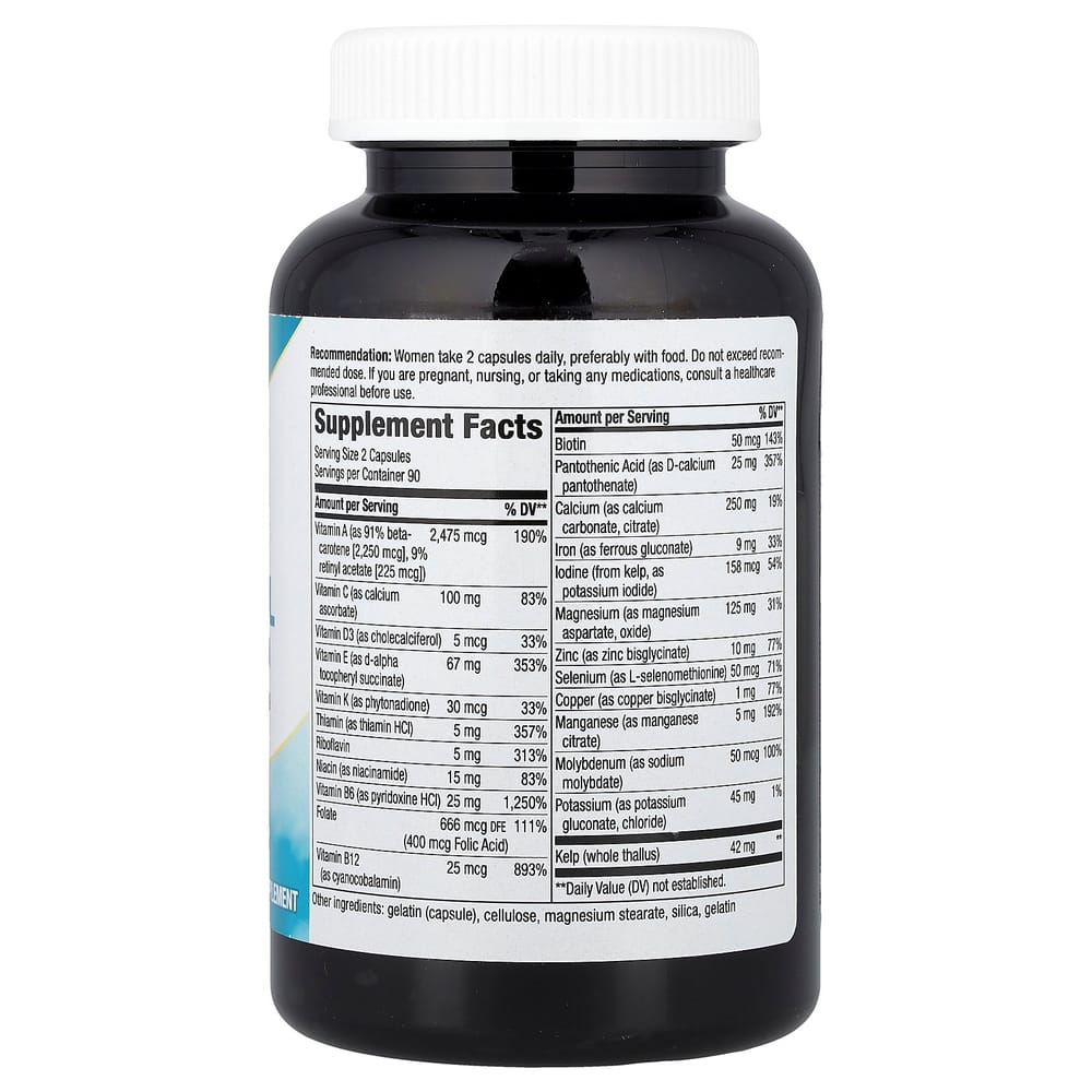 Nature's Way Prenatal Multivitamin with Buffered Vitamin C, 180 Capsules