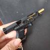 1:3 Semi Alloy G34 TTI Pistol Model 1911 G17 Keychain Disassemble Mini Gun Toy Craft Bag Pendant for Chlidren Adults