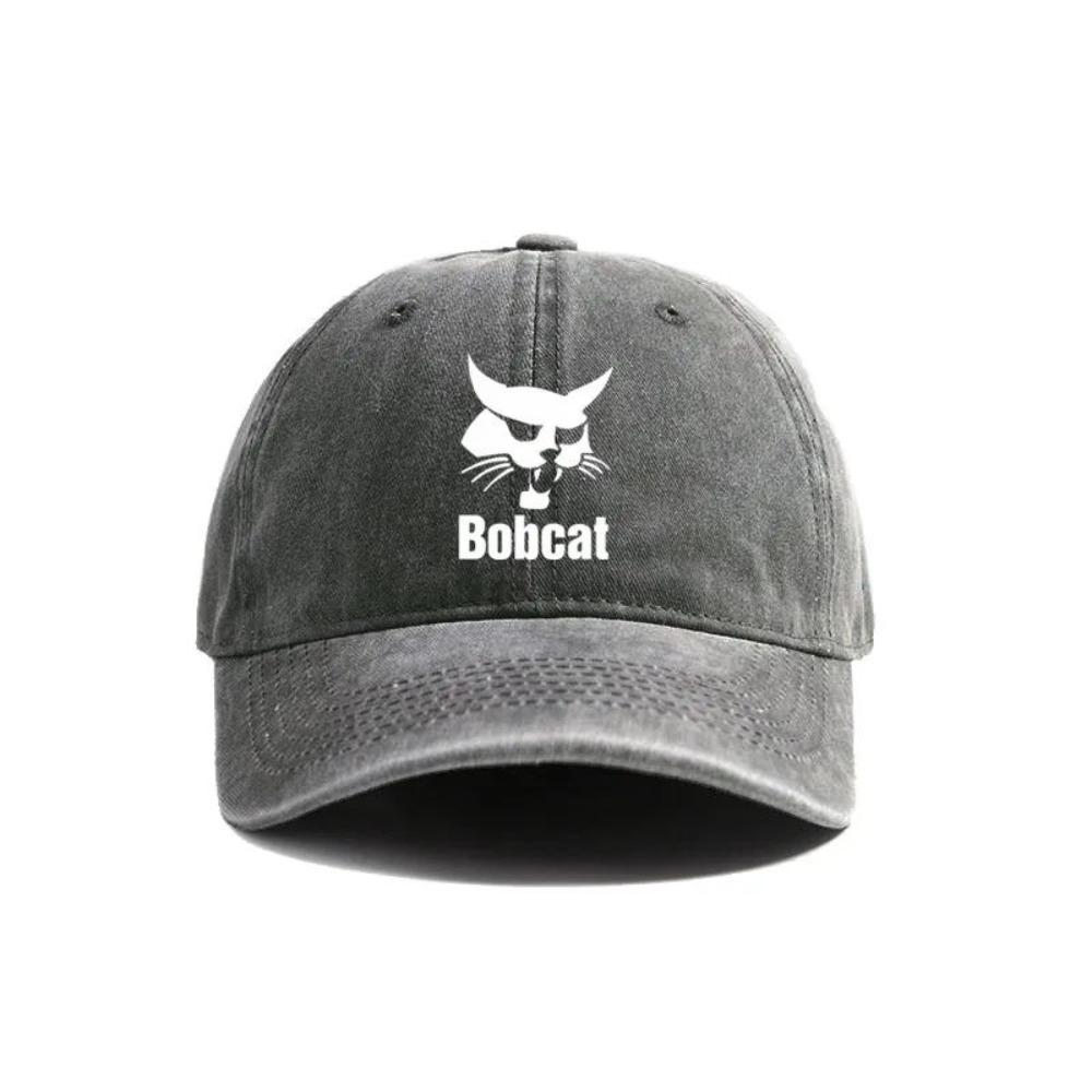 2025 Bobcat Baseball Caps Distressed Hats Cap Men Women Retro Outdoor Summer Adjustable Bobcat Heavy Equipment Hats Fashion