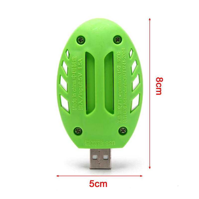 Riscaldatore Elettrico Portatile Usb Repellente per Zanzare Uccisore Anti Zanzare Parassita Mosca