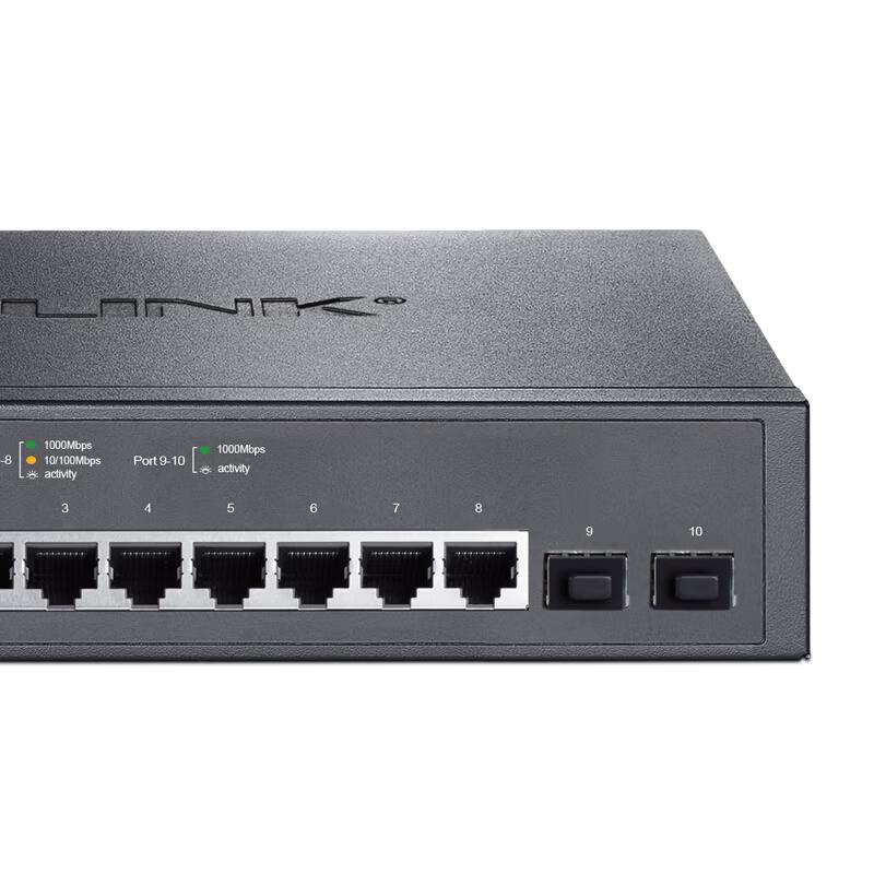 Tp-Link TL-SG3210 8GE+2SFP Full Gigabit Managed Switch