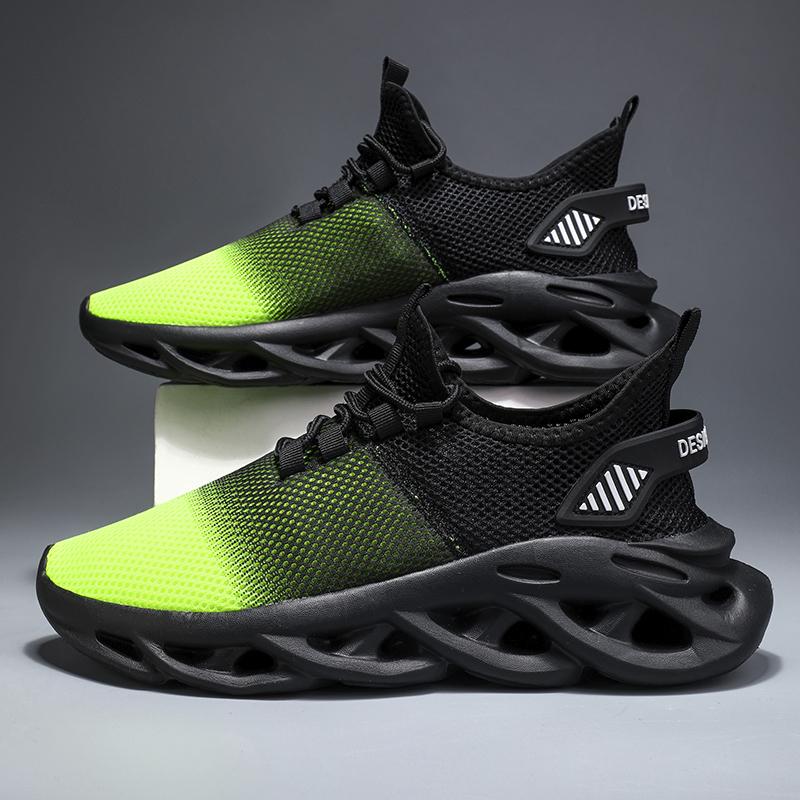 

Дышащие сетчатые кроссовки Мужская обувь Мужская Высокое качество Мода Легкая Спортивная обувь Женская Повседневная обувь Большой размер 37-46 46