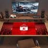 Arsenal F Großes Mauspad Große Gaming-Tischunterlage Rutschfest für Laptop Tablet Großes Mauspad XXL Matte Mini-PC-Spielmatte Mit verriegeltem Rand