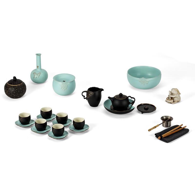 Wanqian Tang Gongfu Ceramic Tea Set - Huahao Yueyuan