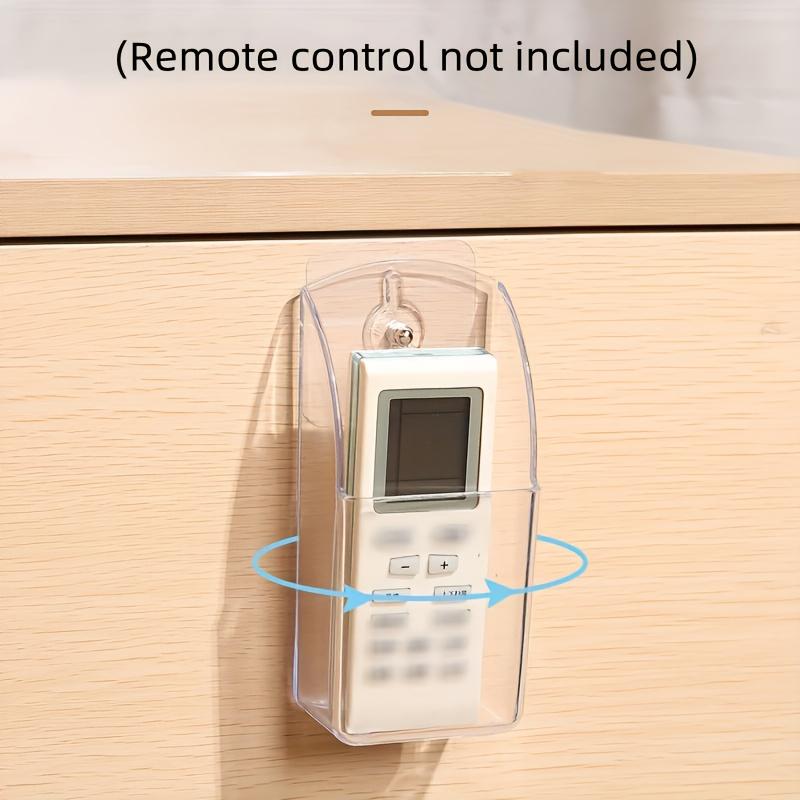 

Легко устанавливаемый акриловый настенный ящик для хранения - Не требует сверления, Идеально подходит для пультов от телевизора и кондиционера, Органайзер для спальни, Полки прозрачный