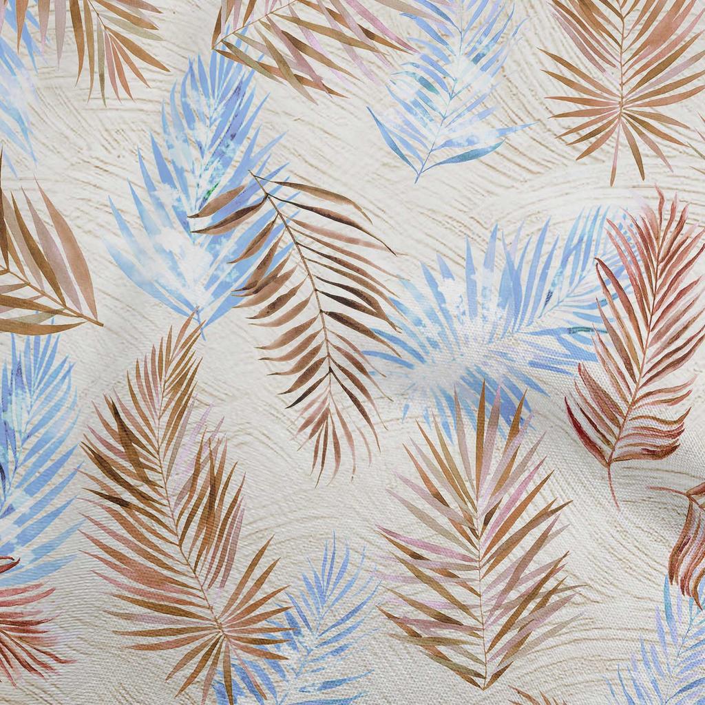 oneOone Cotton Flex Green Fabric Tropical Leaf Quilting Supplies Print Sewing Fabric By The Yard 40 Inch