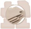 PREMIUM Beige Floor Mats For: Toyota RAV4 II FL 5-door 2003-2005